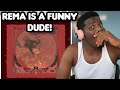 MAKE HER STAY FOREVER! | Rema - Don’t Leave (Lyric Video) REACTION!