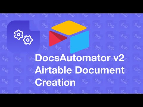 DocsAutomator v2 - Airtable Document Creation (incl. line items)