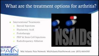 Treatment Options for Arthritis Explained by Mid Atlantic Pain Network