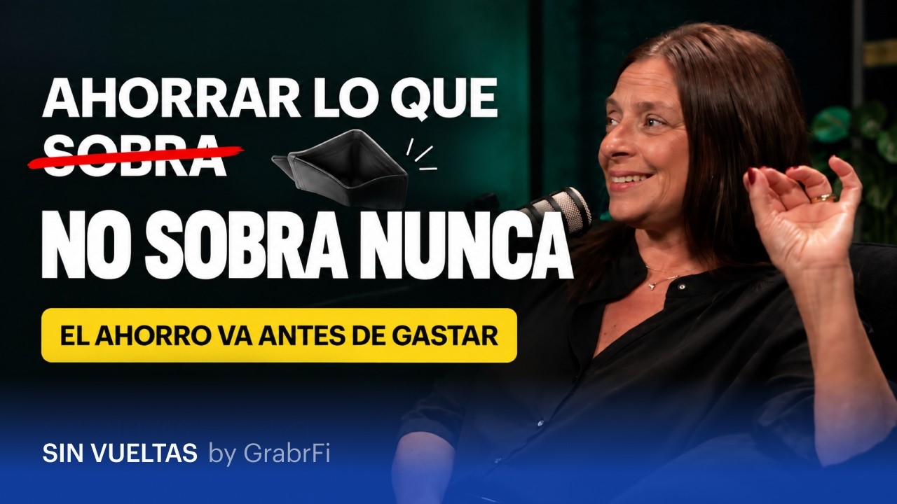 Poupar o que sobra no fim do mês não funciona (faça o contrário) | Mónica Fernández