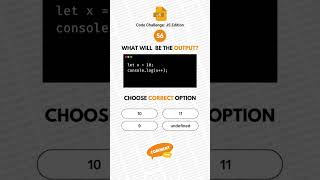 JavaScript Code Challenge 56/100 #coding #javascriptcode  #100daysofcodechallenge