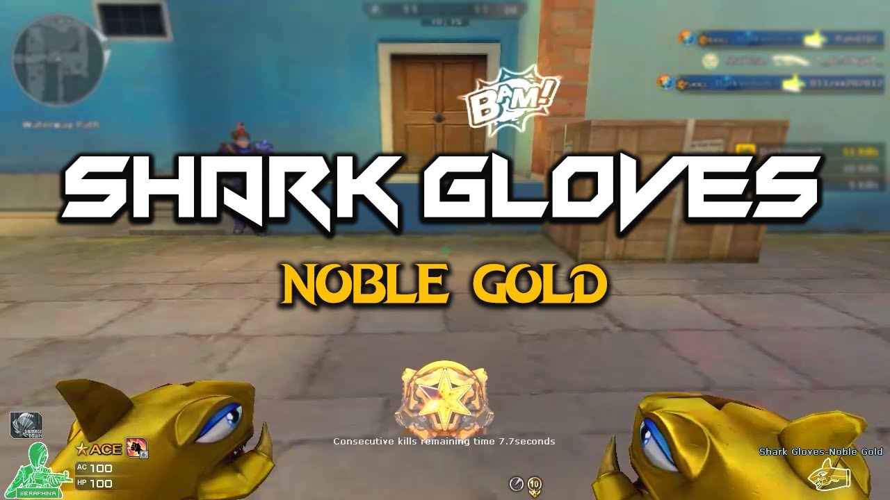 Crossfire West : Shark Gloves - Noble gold - Gameplay
