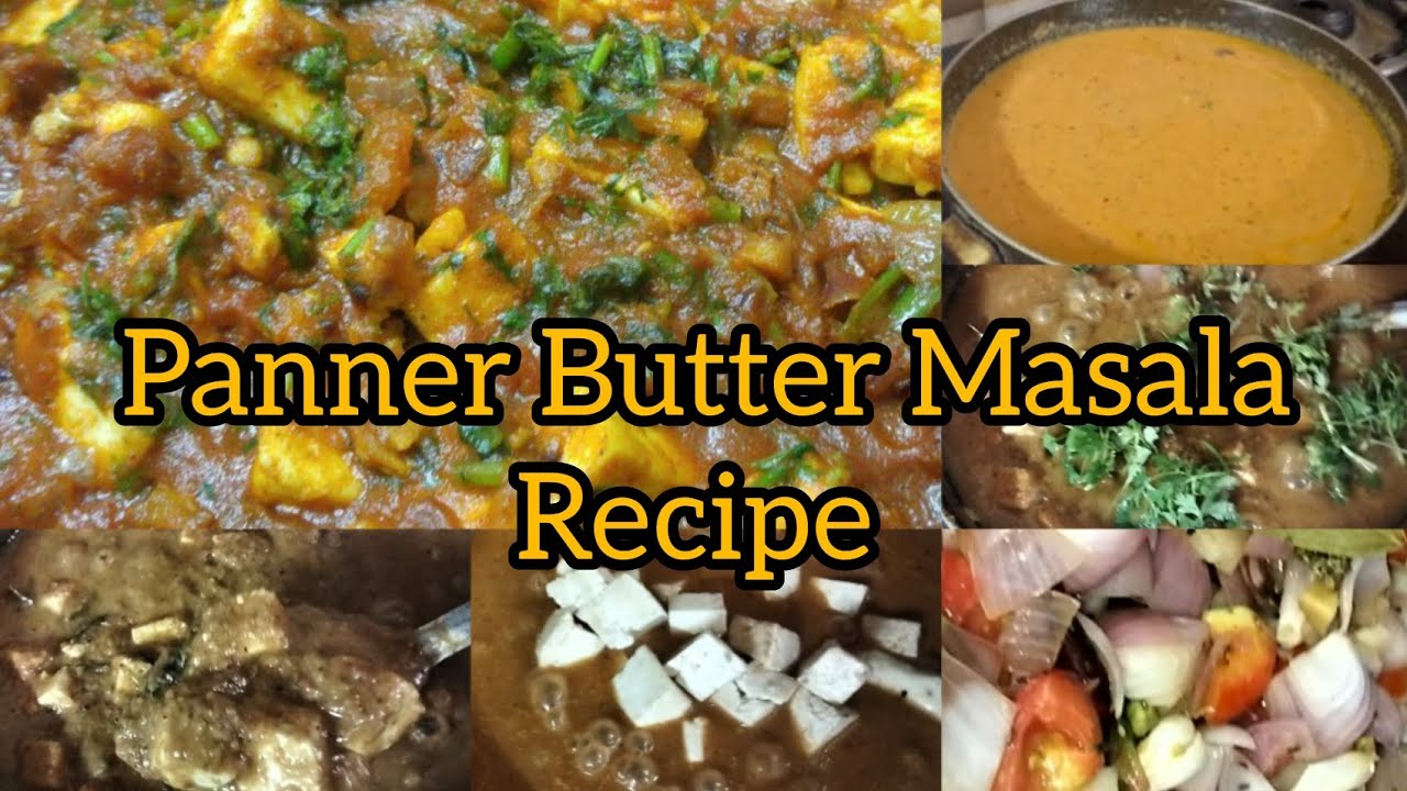 Panner Butter Masala Recipe/பன்னீர் பட்டர் மசாலா ரெசிபி#trending# ...