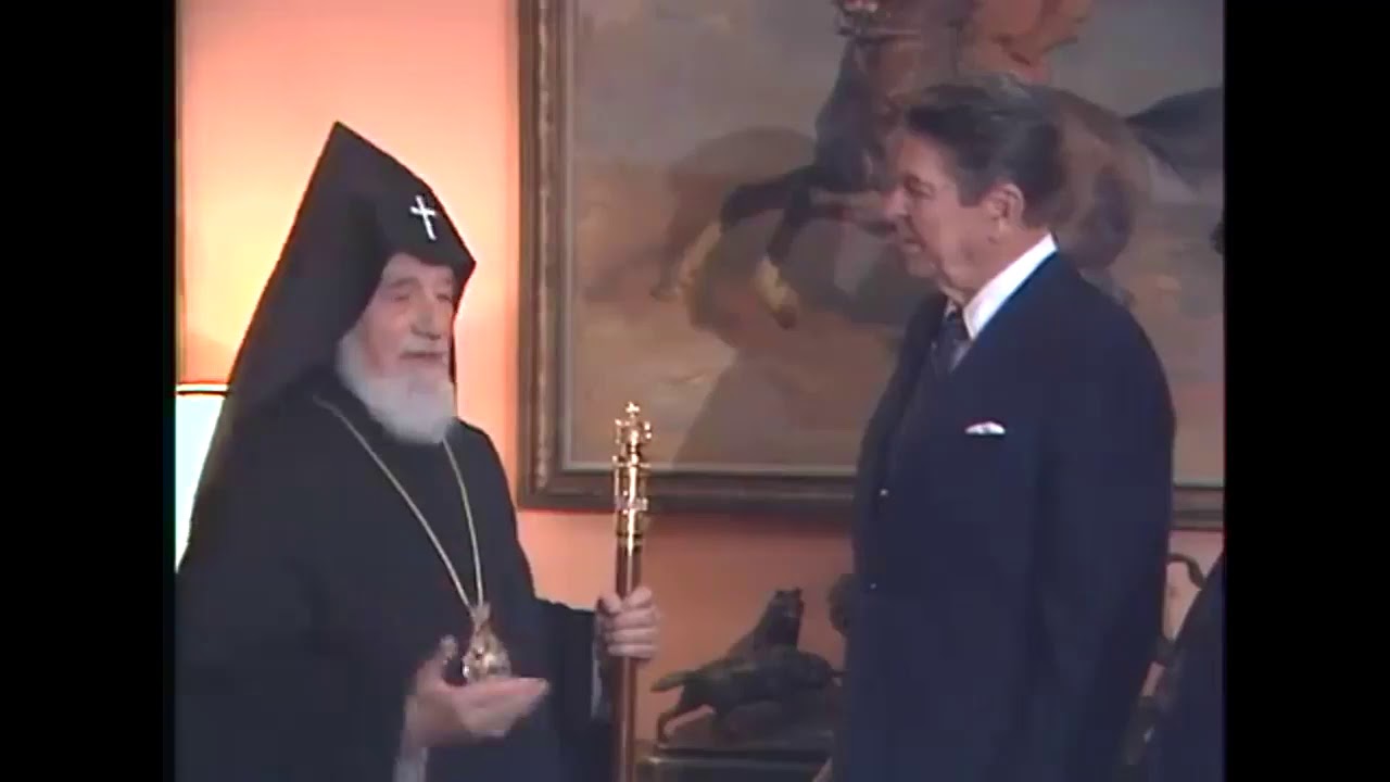 Vazgen 1 & Ronald Reygan