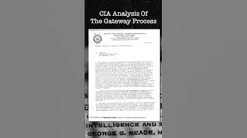 Intro - CIA Analysis of the Gateway Process Declassified Document #hemisync #gatewayexperience