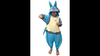 Pokmon Lucario Kids Kigurumi By Sazac
