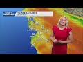 Warming trend with coastal fog lingering for Mother's Day weekend