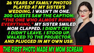 My Parents Erased Me From 26 Years Of Family Photos — Then I Showed 200 Guests What They Hid