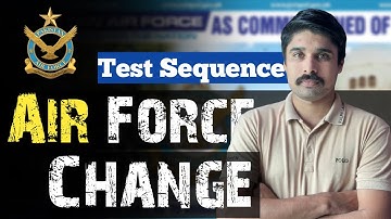 Pakistan Air Force Test Sequence | Pak Air Force Test Syllabus and Pattern 2025