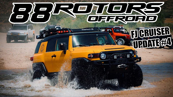 SUPERCHARGED FJ CRUISER OFFROADING AT DEEP CREEK, ...