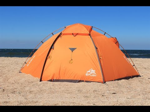 Обзор серьезной 4х сезонной палатки Glacier 2M