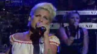 P!nk Who Knew Late Show with David Letterman