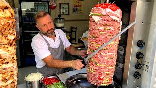 WARNING: Don't watch this video if you are hungry | Famous level MAX döner in Istanbul!