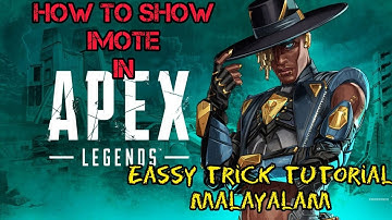 HOW TO ENABLE EMOTE IN APEX LEGEND MOBILE | FULL TUTORIAL VIDEO || APEX @playapexmobile