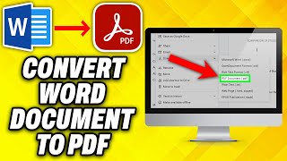 How To Convert Word Document to PDF (2025)
