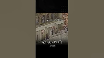 (قالوا يا أبانا مالك..)سورة يوسف بصدح ريحانة الحرم الشريم تلاوات رمضان🌙🌟#quran #اكسبلور #allah #duet