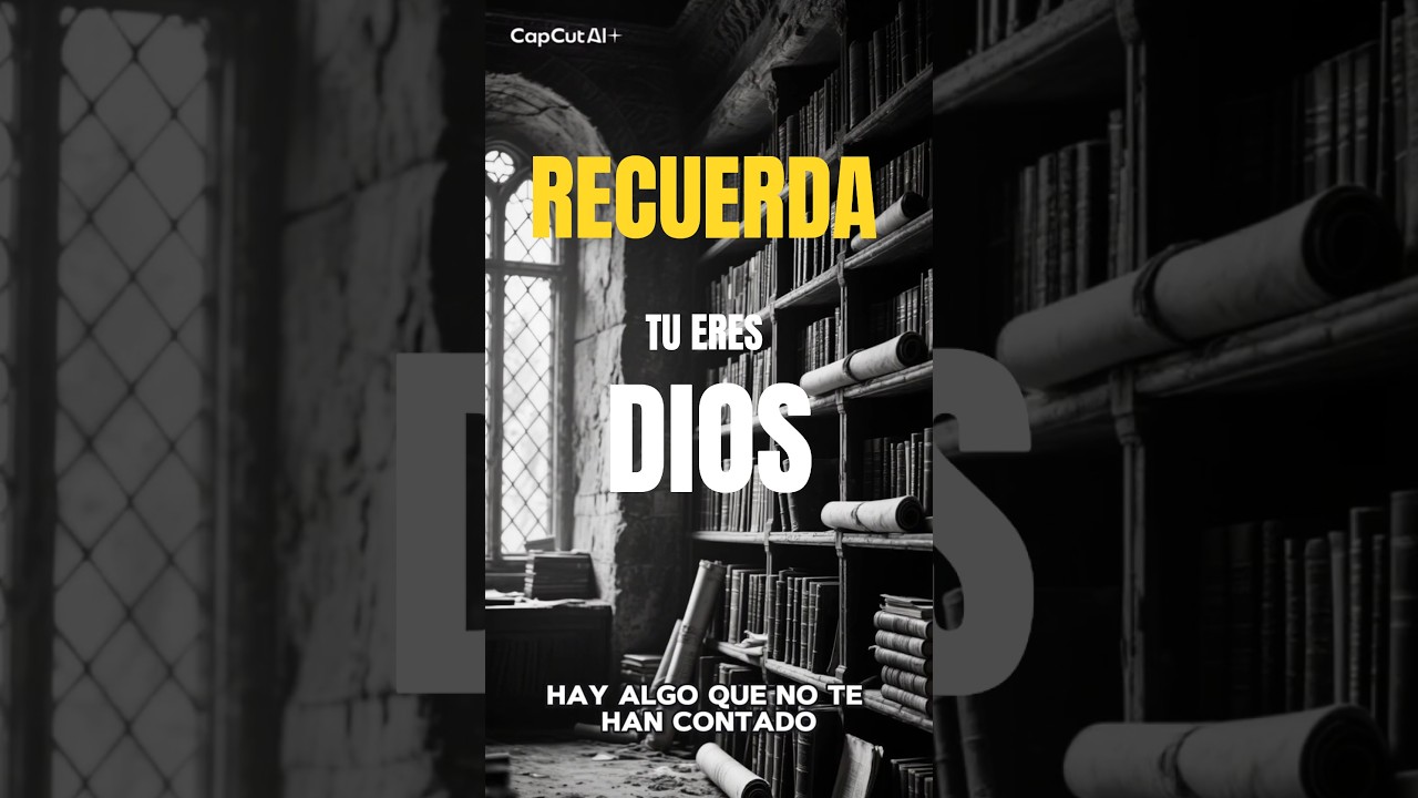 TÚ ERES DIOS 🔥 Recuerda quién eres 