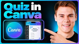 How To Make a Quiz in Canva Very Easy - Canva Quiz Tutorial