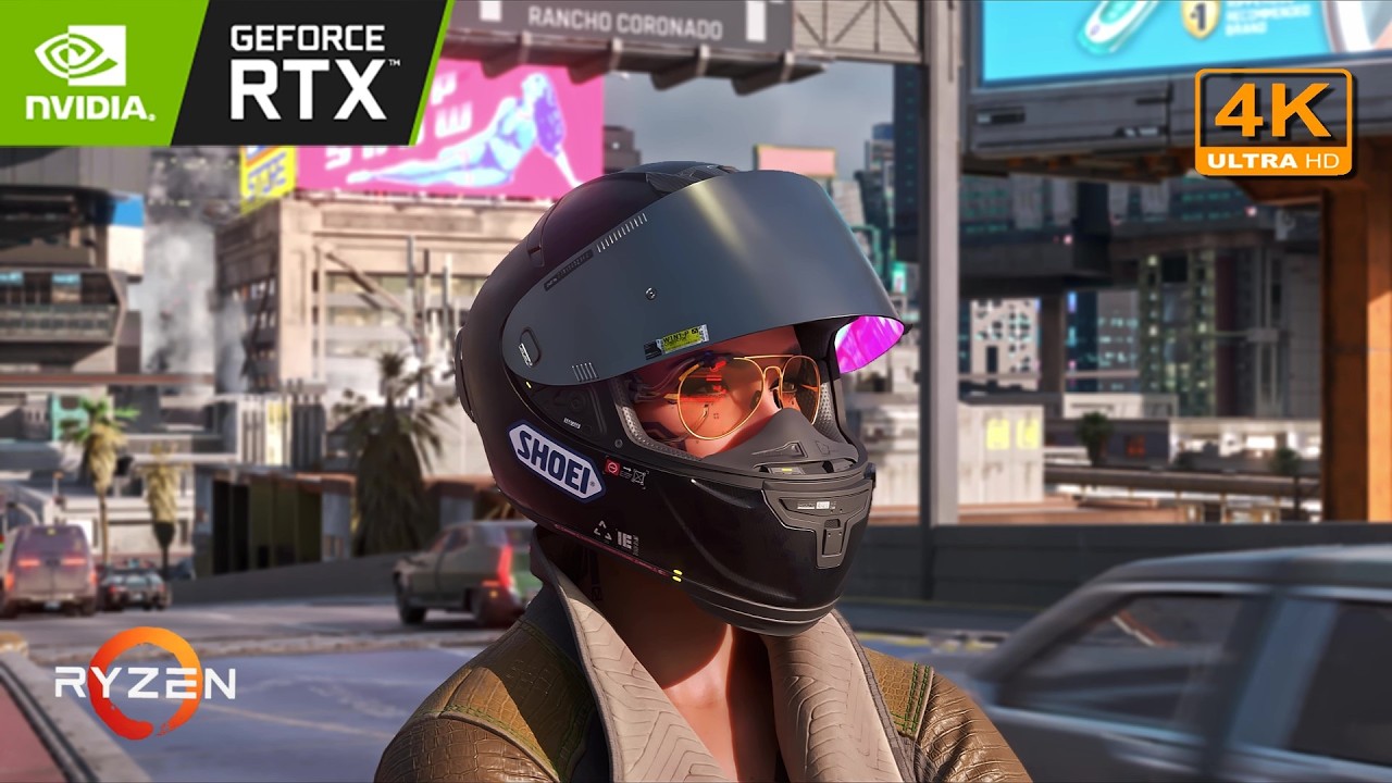 Cyberpunk 2077 Cyberlife moments modded graphics  PT RT ultra dlss q