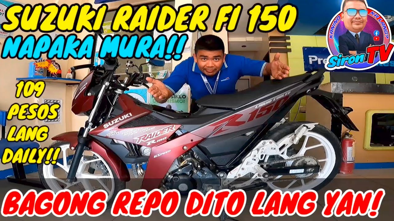SUZUKI RAIDER FI 150 | 2024 | REPO | NAPAKA MURA!!!