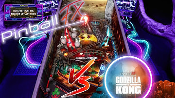 Pinball FX - Godzilla vs Kong Pinball | Gameplay & Commentary (PC)