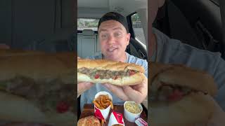 Trying Arby’s for the first time #shorts