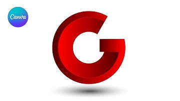 How to Create gradient logo in canva ? | Canva gradient Logo Design lHow to make a Logo in canva