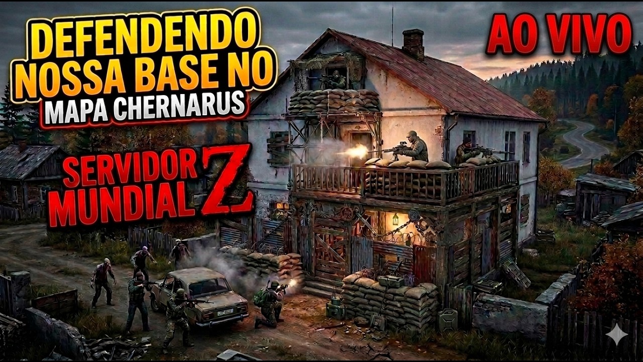 🪵 NOSSA BASE EM CHERNARUS NO MUNDIALZ (MAPA CHERNARUS)! dia 03 - YouTube