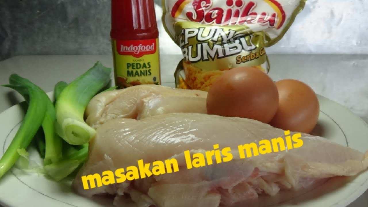 AYAM GORENG TEPUNG SAJIKU SAMBAL IDOFOOD ALA
