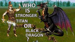 Titans vs Black Dragons. #heroes3 #titan #blackdragon