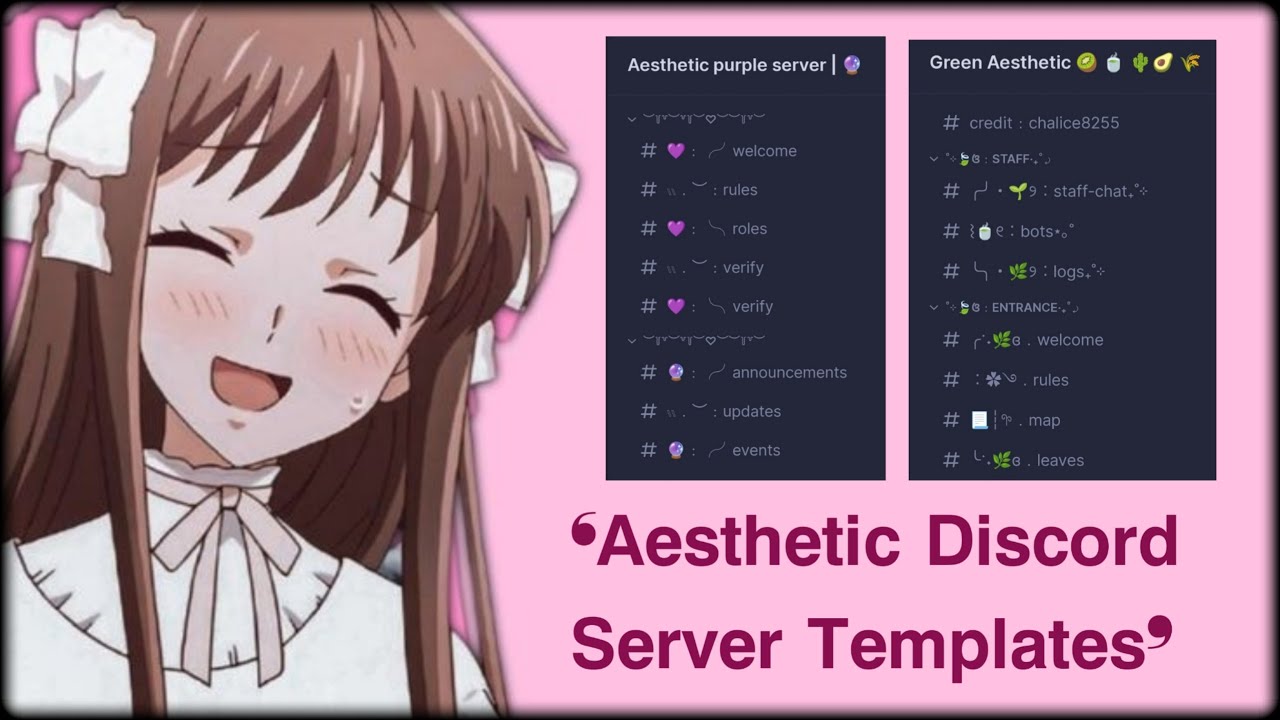 discord aesthetic layout in 2023  Discord, Discord channels, Cute text  symbols