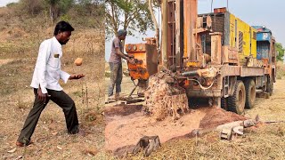 Borewell Drilling and Borewell water checking video | 20 Hp Motor 100 Feet Deep boring | Borewells