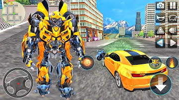 Jet Robot Car Transformation: Multiple Sport Cars Drive Simulator (2020) - Best Android GamePlay