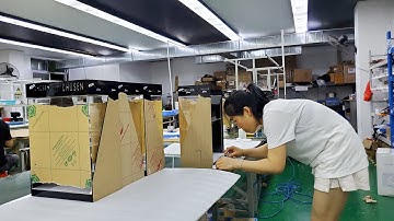 RECHI | Custom Acrylic Display Factory| How To Make Counter Acrylic Vape/CBD Oil Display Cabinet