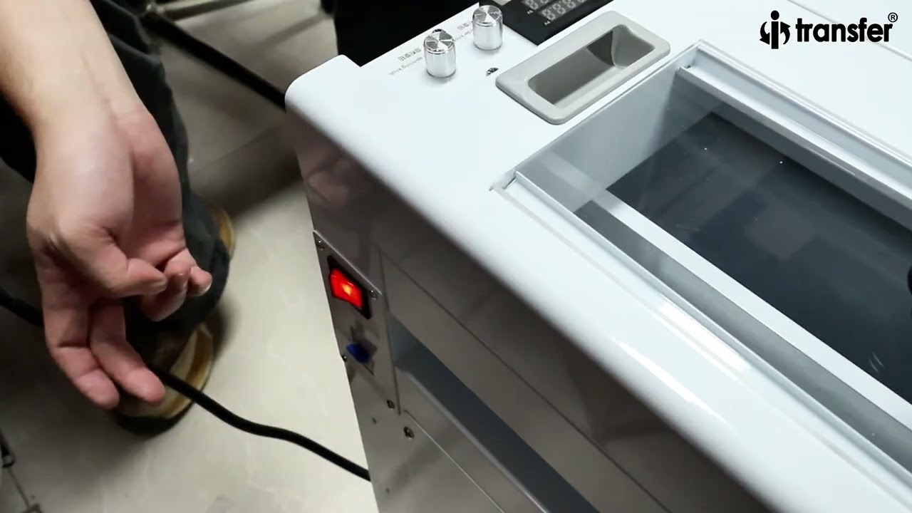 i-Transfer® 30cm Vertical Powder Shaker Machine OPEN BOX