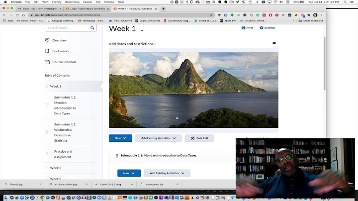 Part 1: Sample Brightspace Course Template