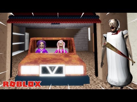 We Escaped Granny By Car On Roblox Complete Walk Through Escape Youtube - granny new rooms roblox