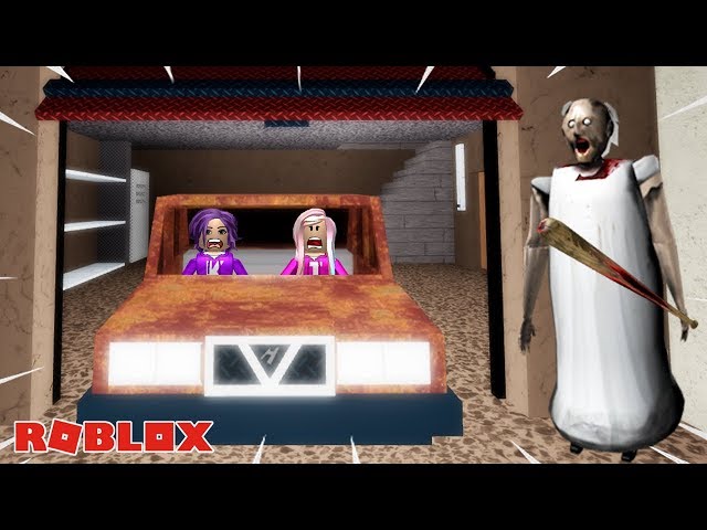 We Escaped Granny By Car On Roblox Complete Walk Through Escape - block studios roblox kid screams when he dies and finally