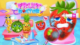 Fruit Doctor-My Clinic Game Level 3 & 4|Fruit Doctor Gameplay|Watermelon & Strawberry Operation|kids screenshot 3