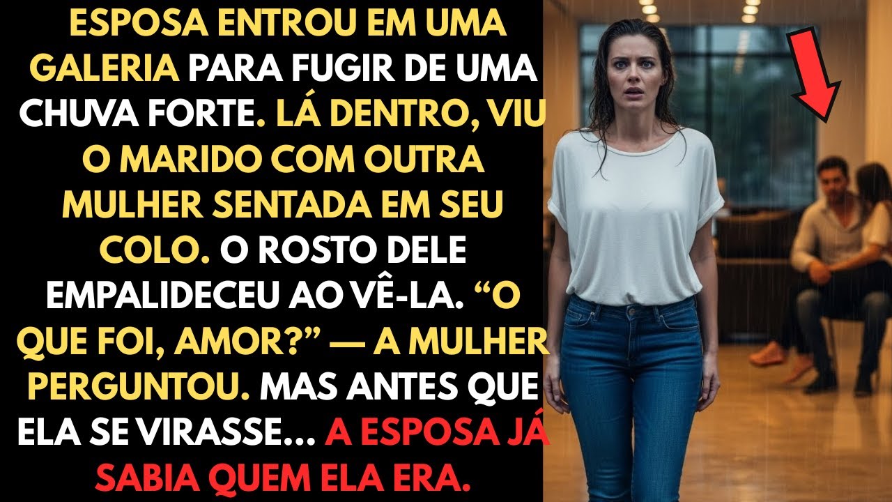 ❤️ ESPOSA FLAGROU UMA MULHER SENTADA NO COLO DO MARIDO — ELE EMPALIDECEU AO VÊ-LA