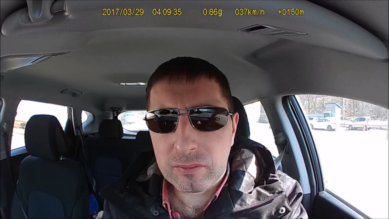 Cansonic Ultraduo Z1 ZOOM GPS Съёмка салона видео - 720р