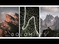 Dolomites Cinematic Travel Film 4K I Drone DJI Mavic Air 2