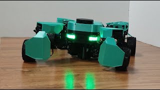 Deviant-1. Quadruped wheeled robot preview