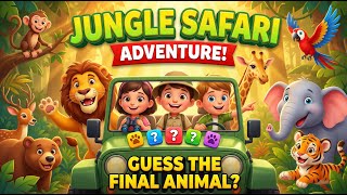 Animal Safari for Kids | Jungle Safari Game for Kids | Kiddie Adventures screenshot 3
