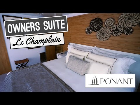 Le Champlain Owner's Suite walkthrough tour