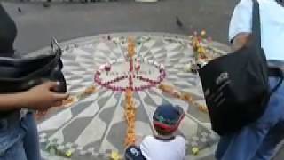 "IMAGINE"- The John Lennon Memorial in Central Park