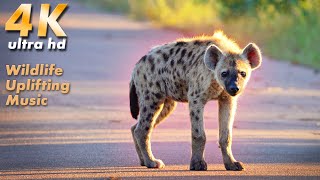 EMOTIONAL UPLIFTING  music, amazing Wildlife 4K | SHOWREEL African Nature | Kruger & Kgalagadi Park