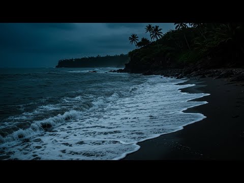 Ocean Sleep Therapy – Night Waves & Foam Sounds to Overcome Insomnia Naturally