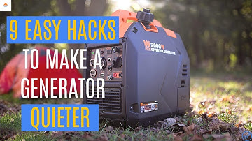 How To Make A Generator Quieter - 9  Simple Hacks!