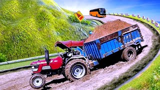 Heavy Tractor Trolley Cargo simulator 3D Truck -Off road & city tractor | Android Games (wala game) screenshot 2